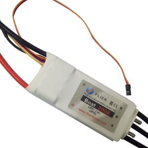 China 16S 200A Water Cooled ESC RC Boat ESC With PC Supported Vinyl Material factory