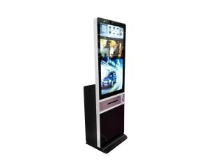 China Service Photo Kiosk with coin acceptor payment for advertising and photo printing factory