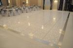 Blanco 60*60cm Acrilico Starlit Pista de Baile para la Fiesta de Boda Consumo 5W