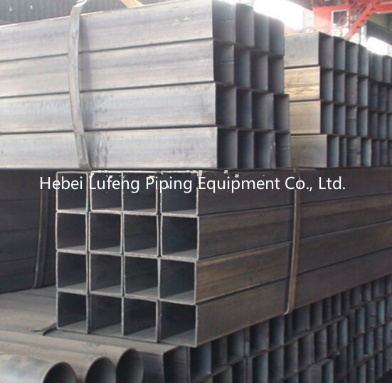 carbon square steel pipe ERW steel pipe black pipe/tube mild steel