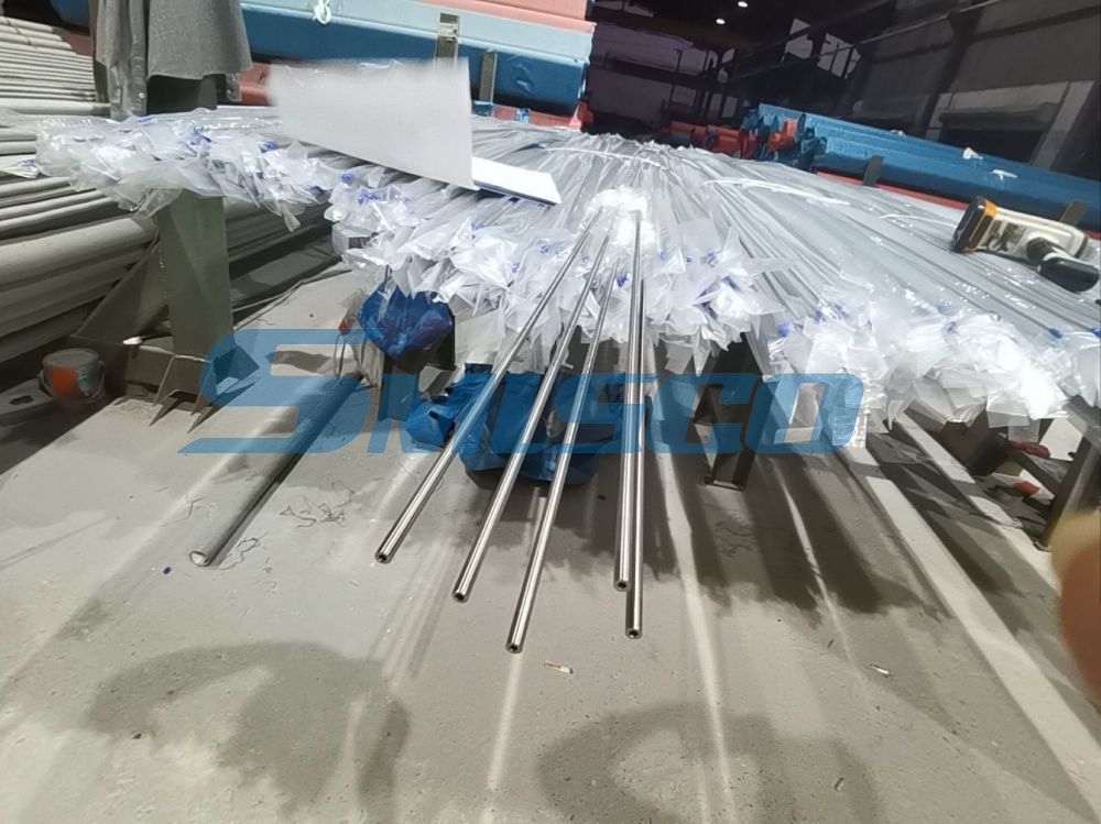 ASTM A789 Duplex Steel Seamless Tube Polished For Corrosive Media