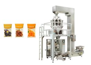 China Full Automatic Dried Fruit Packing Machine 50mm To 200mm Bag Width High Accurate factory