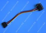 Male To Female 15 Pin SATA Data Cable , Slim SATA Power Extension Cable IDC Type