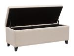 foldable indoor furnitures home shoe box storage ottoman upholstered bedroom