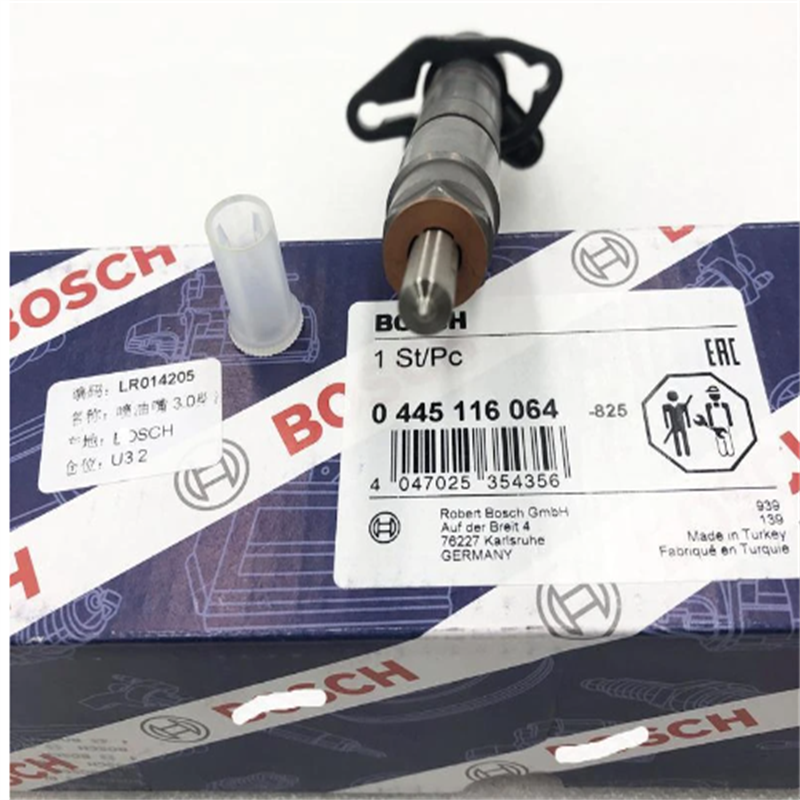 Land Rover Discovery 4 Range Rover 13- RR Sport Jaguar XF XJ Bosch 0445116064 LR014205 3.0L Diesel Fuel Injector Nozzle