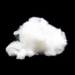 15D 100% PET Materials White Polyester Fiber Staple