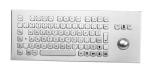 Dust Proof Stainless Steel Keyboard SS Vandal Resistant Keyboard