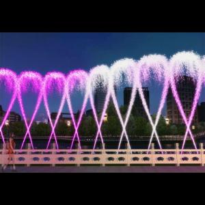 China DMX512 Lamp Software Dancing Musical Fountain Garden factory