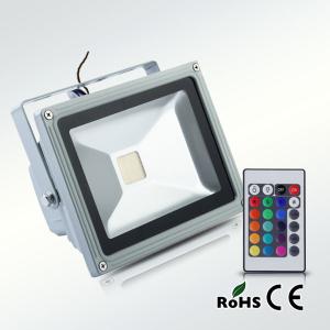 China 20W RGB color waterproof led flood light factory