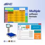 Stainless Steel SOHE 60KG 400*500mm Smart Weighing Scale for Slaughtering and