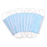 PP Nonwoven 3 Ply Disposable Mask , Anti Pollution Face Mask OEM Available