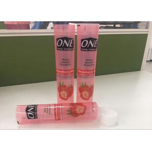 130g Transparent Plastic Barrier Laminated Toothpaste Tube With Smooth Screw