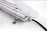12W 18W Explosion Proof Led Light Fixtures 160LM/W 4FT 5FT Milky and clear cover