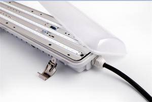 China AC85-265V Tri-Proof LED Lighting With Frosted Cover and 50,000 Hours Lifespan factory