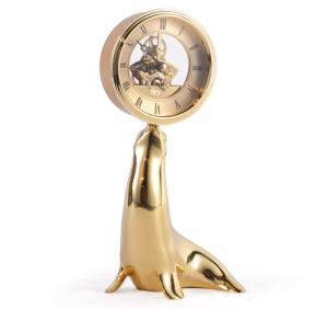 China Christmas Gift Metal 130X250 Clock Decorative Art Craft factory