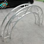 Round Booth Aluminum Spigot Truss Light Curved Truss System Square Shape