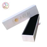 Necklace Packaging Jewelry Paper Gift Box Foil Stamping Paper Drawer Box