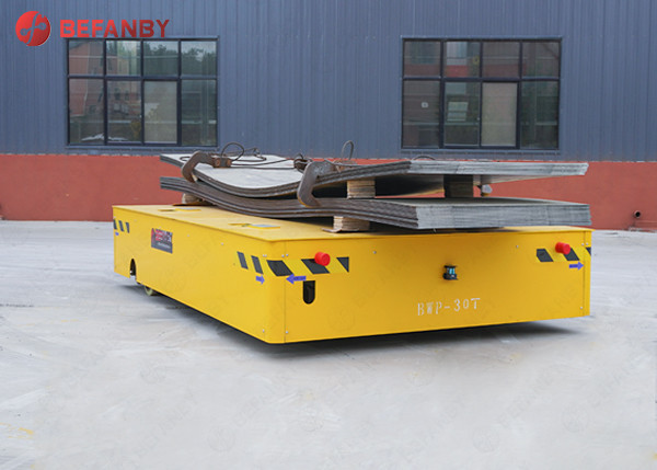 30T Railles Construction Site Battery Operated Transfer Cart