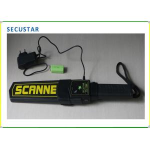 China Adjustable Sensitivity Hand Held Metal Detector , Security Hand Scanner on sale