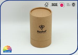 China Eco Friendly Cosmetics Cardboard Tube Containers Matte Varnishing factory