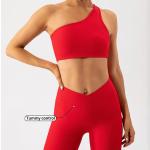Women Workout Clothing 2 PCS Fitness Suit Gym Wear Ladies Sports Bra Activewear