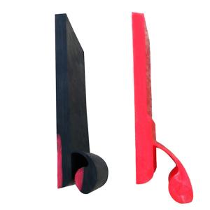 China Conveyor Belt Polyurethane Skirting Dual Seal PU Rubber Skirt Conveyor factory
