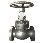 High Temperature WCB Globe Valve , 3/4'' 150LB Flange End Carbon Steel Globe