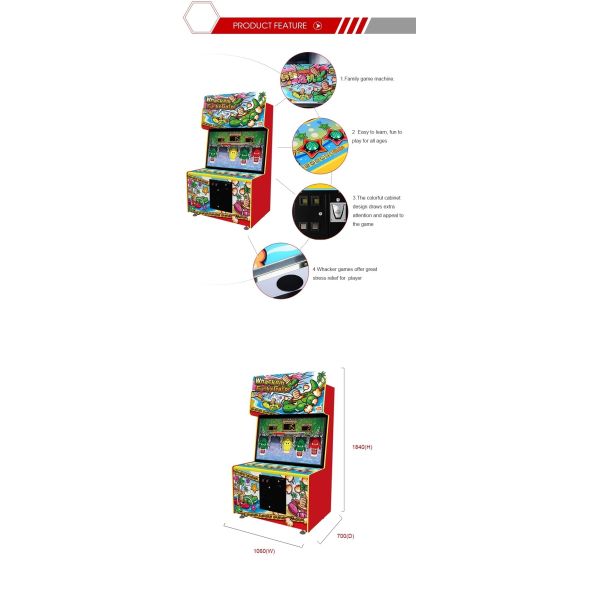 Inside Coin Operated Lottery Ticket Machine / Adventures Video Game Machine