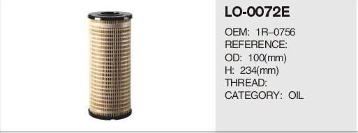 High Quality Diesel Engine Fuel Filter 1R-0756 For CATERPILLAR Truck Generator