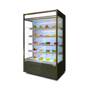 220V/50Hz Commercial Multideck Beverage Milk Display Front Open Chiller