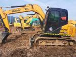 Intercooling ISUZU Engine 7T SY75C Used Sany Excavator