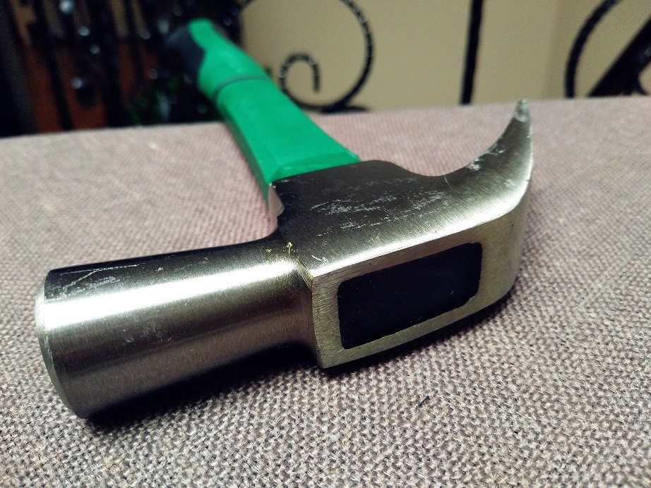 British Type Carbon Steel Claw Hammer (XL0041-2) with plastic handle
