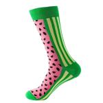 Valentines Day Gifts Regular Style Knitted Mens Dress Socks with Happy Funny