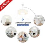 Retractable Bladeless LED Ceiling Fan 3 Color Remote Control