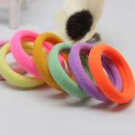 Cute Thin High Elastic Hair Band , Rubber Hair Ties Various Color Available