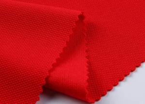China textiles polyester dobby recycle knit jacquard pique fabric Plain Dyed factory