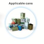 Square can making machine square tin can production line 10-18L square can