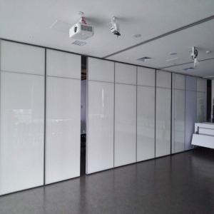 China Movable Office Wooden Profiles Aluminum Sliding Wall Partitions For Ballroom factory
