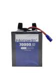 18S2P+ 70000mAh 10C 66.6V Uav Battery Pack Herewin Smart Flight Battery