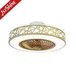 Add a Touch of Style to Your Bedroom with 1stshine LED Ceiling Fan in Gold