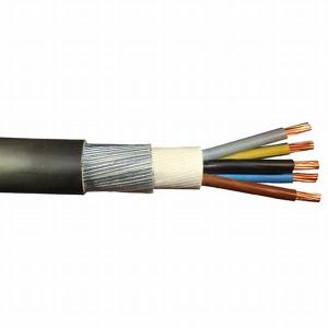 China 2 Copper Armoured Electrical Cable HT Multi Core X 185mm 90 degree Conductor Temp factory