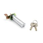 98mm Length Fire Safe Locker A3 Iron Housing Long Life Span Silver Color