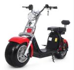 1500W Brushless Motor Electric Harley Scooter 60v 12ah Double Lithium Battery