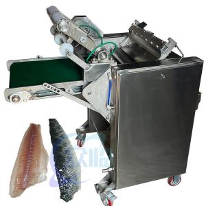China High Quality Fish Skin Removal Machine Fish Skinning Machine Squid Tilapia Fish Peeling Cleaning Processing Machine factory