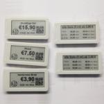 passive rfid e-ink electronic tag price in supermarket nfc e-ink for supermarket