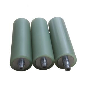 China OEM Durable Industrial Rubber Roller With Long Lifespan Abrasion Resistant factory