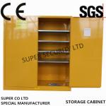 Flammable Chemical Storage Cabinet For Storing Liquid , Hazardous Cupboards
