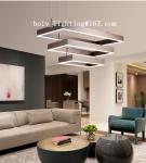 LED Morden Fancy Creative Acrylic Chandelier For Home Coffee Color