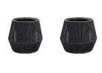 Dia 23.62'' X 19.69''H Round Rope Outsite Flower Pots