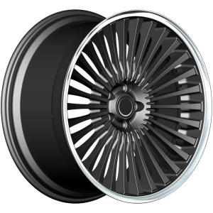 China hyper silver polished chrome forged alloy wheels rims for X5 X6 RS5 RS6 M5 M6 factory
